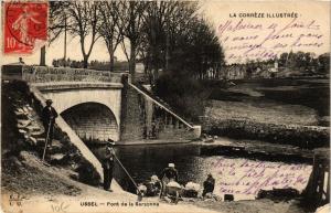 CPA USSEL - Pont de la Sarsonne (692170)