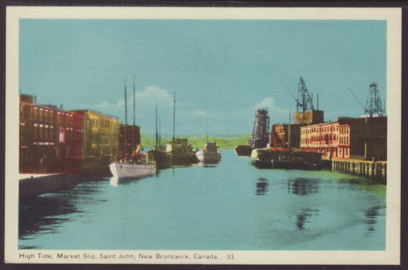 High Tide,Market Slip,Saint John,NB,Canada