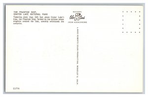 The Phantom Ship Crater Lake National Park Oregon Postcard