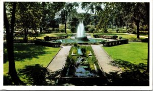 Kellogg Park Fountain Battle Creek Park Fountain Kellogg Cereal Corn Postcard