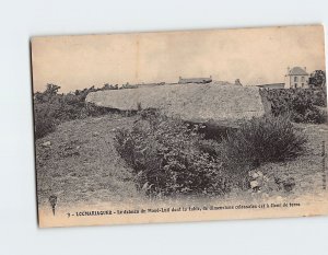 Postcard Le delmen du Mané-Lud, Locmariaquer, France