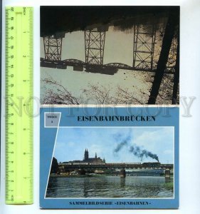 453929 East Germany GDR railways bridges Old COVER