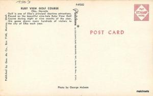 1950s Ruby View Golf Course Elko Nevada McCo Colorpicture postcard 11822