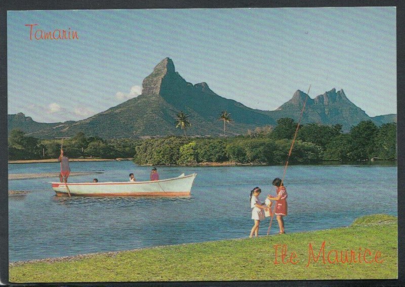 Mauritius Postcard - Tamarin - The View Over Tamarin Bay  T4207 