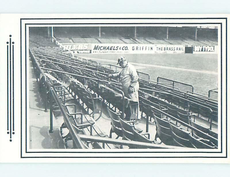 1970's Postcard PAST VIEW OF BASEBALL STADIUM Brooklyn - New York City NY HM5074