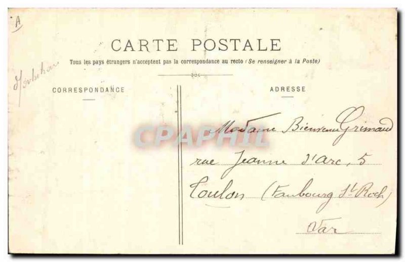 Old Postcard Folklore Young girl d & # 39Auray