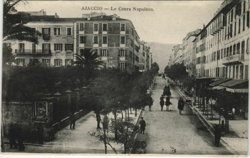 CPA Ajaccio Le Cours Napoleon CORSICA (1077749)