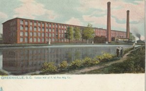 GREENVILLE, South Carolina, 1900-10s; Cotton Mill of F.W. Poe Co.