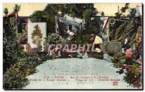 Old Postcard Paris Arc De Triumph Of The Church