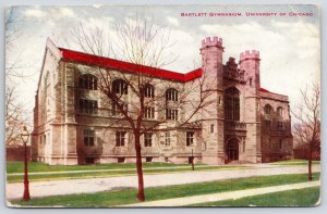 1911 Bartlett Gymnasium University Of Chicago Illinois IL Posted Postcard