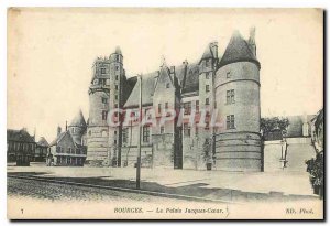 Old Postcard Bourges Palais Jacques Coeur