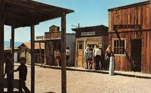Main Street Hell Roarin Gulch Mining Camp Butte, Montana c1970s Vintage Postcard
