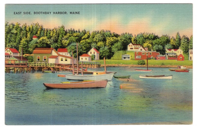Boothbay Harbor, Maine, East Side