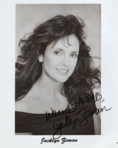 Jacklyn Zeman 10x8 Hand Signed Photo + General Hospital Mailer