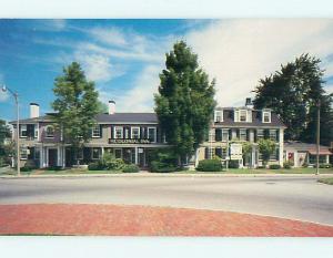 Unused 1980's COLONIAL INN MOTEL Boston - Concord Massachusetts MA s2414@