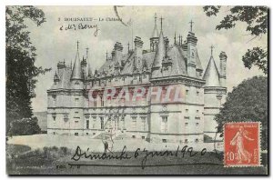 Old Postcard Chateau Boursault