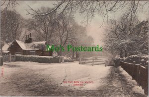 London Postcard - Dulwich, Old Toll Gate in Winter  RS30051