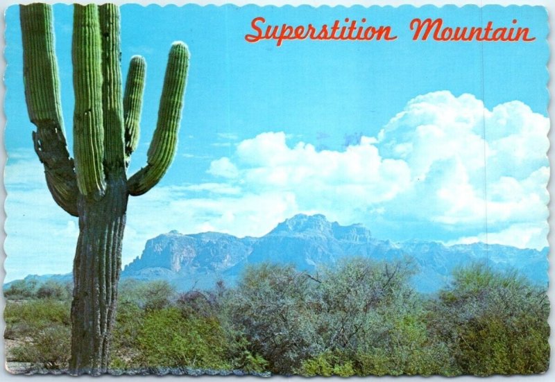 Postcard - Superstition Mountain, Arizona, USA