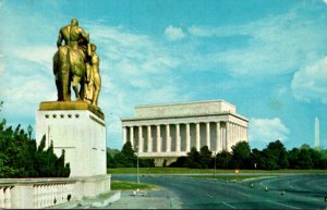 Washington D C The Lincoln Memorial 1963