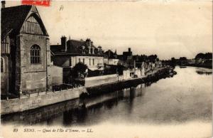 CPA SENS - Quai de l'Ile d'Yonne (657087)