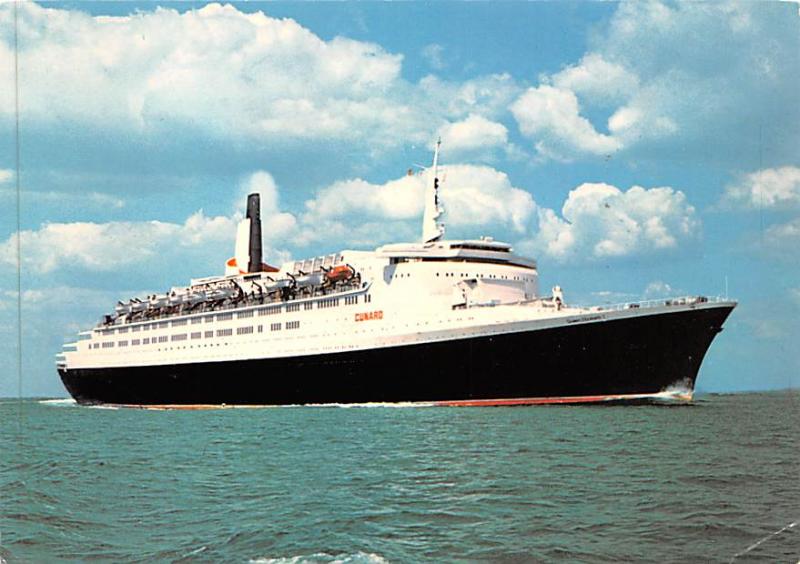 Cunard White Star, Aquitania Ship Unused 