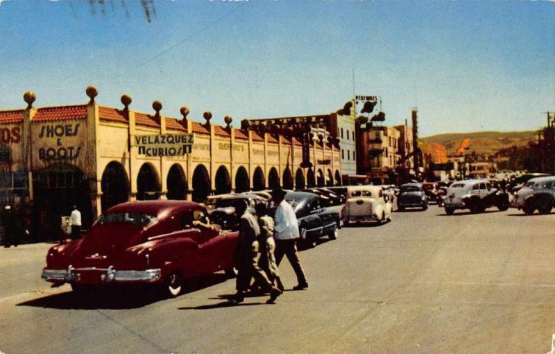 Tijuana Mexico Los Portales Vintage Postcard J45425