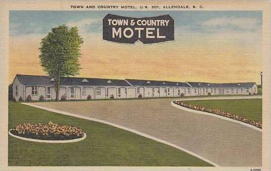 South Carolina Allendale Town And Country Motel