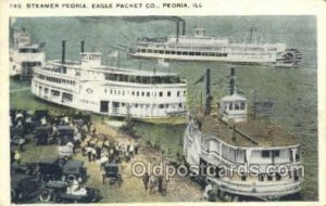 Peoria, Illinois, USA Ferry Boats, Ship Unused 