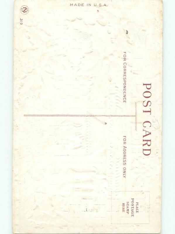 Divided-Back CHRISTMAS SCENE Great Postcard W8586