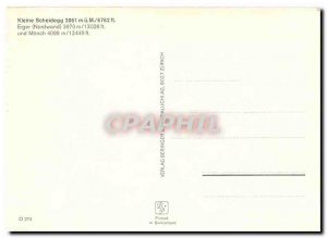 Modern Postcard Kleine Scheidegg 2061 m.u.M / 6762ft