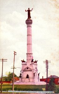 Iowa Des Moines Soldiers and Sailors Monument