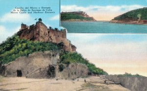 Cuba Bahia Santiago De Cuba Morro Castle and Harbour Entrance Postcard 07.34