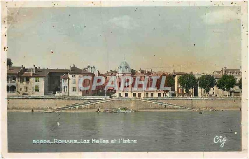 Postcard Modern Romans Les Halles and Isere