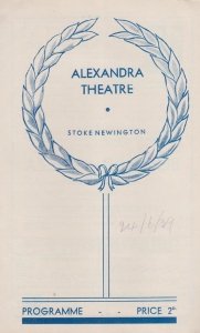 Gabriel Toyne Her First Affaire Romance WW2 Stoke Newington London Theatre  P...