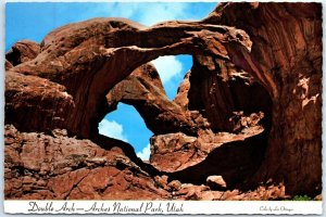 Postcard - Double Arch, Arches National Park - Moab, Utah