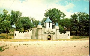 Entrance to Dinosaur Park Windermere Rd Muskoka Ontario Vintage Postcard