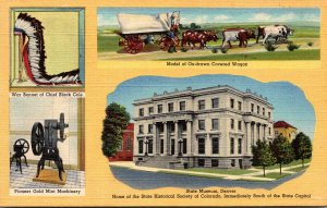 Colorado Denver State Museum Multi View Curteich