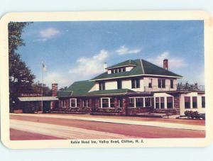 Unused Pre-1980 INN SCENE Clifton New Jersey NJ hs8609