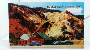 Vintage Postcard Big Rock Candy Mountain Cafe Motel Utah USA