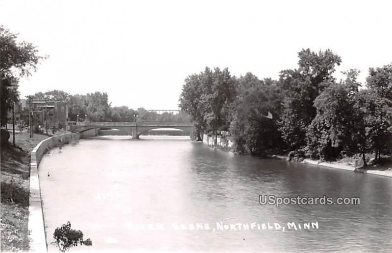 River Scene in Northfield, Minnesota