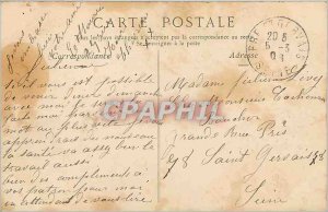 Postcard Old Chateau de Compiegne Park View jack of the Emperor Cradle