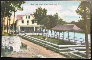 Vintage Postcard 1907-1915 Country Club, Iowa City, Iowa (IA)