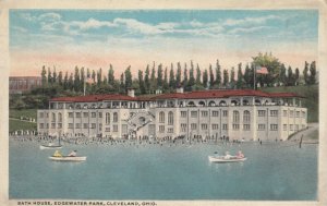 CLEVELAND, Ohio, PU-1917; Bath House, Edgewater Park