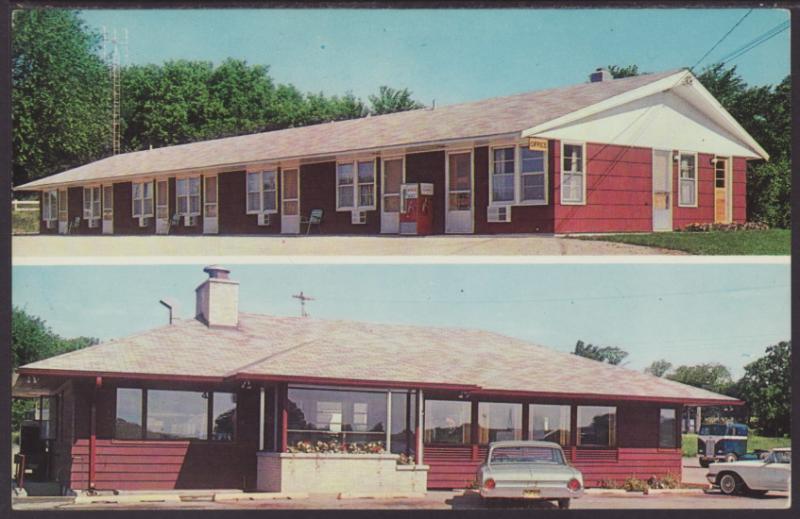 Dairy Bar Restaurant,Edgerton,WI Postcard