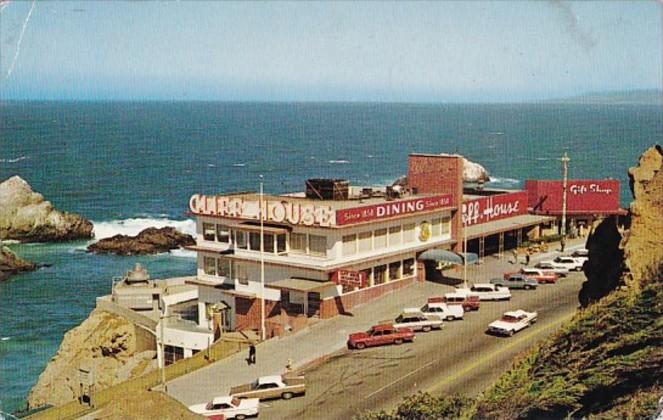 California San Francisco Cliff House and Seal Rocks 1967