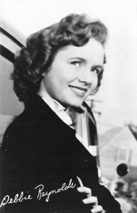 RPPC DEBBIE REYNOLDS Actress/Singer Movie Star ca 1950s Vintage Postcard