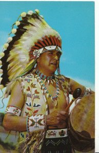 Ethnic Postcard - Blue Sky Eagle Pueblo Indian In Ceremonial Dress - Ref 5152A