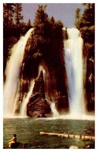 Postcard WATER SCENE Reddind California CA AP7976