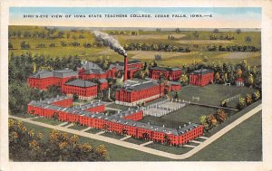 Iowa State Teachers College Birds Eye View Cedar Falls, Iowa  