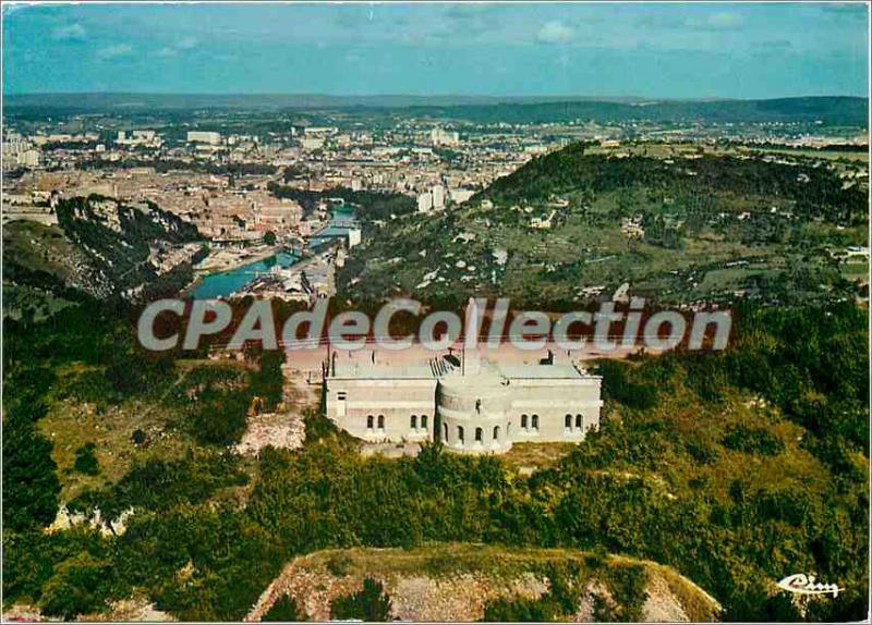 Modern Postcard Besancon (Doubs) Aerial view of the monument of Liberation